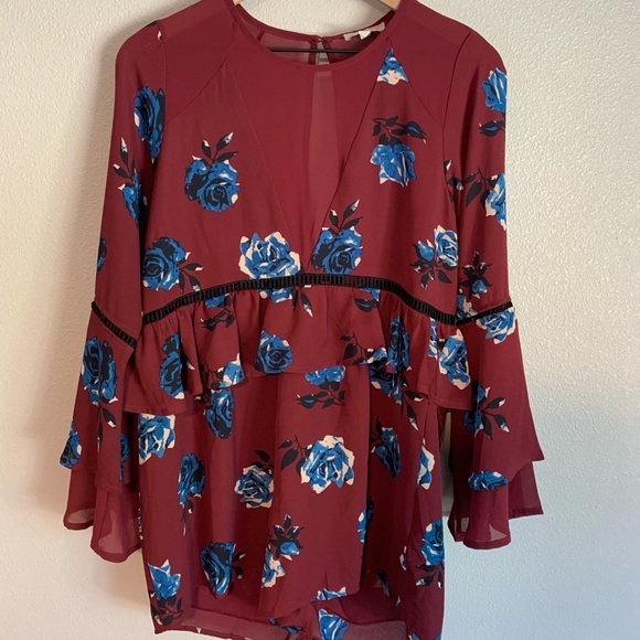 FLORAL ROMPER SIZE M - Picture 2 of 6
